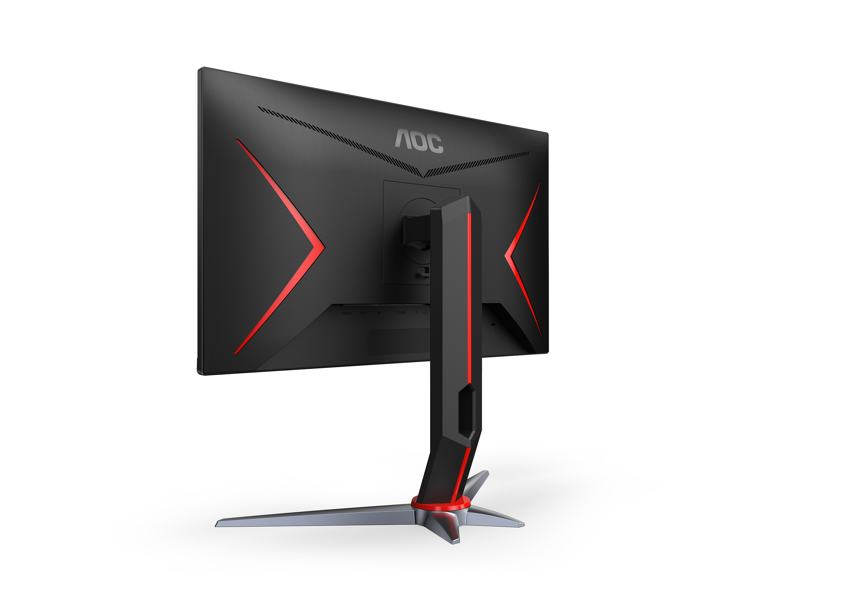 AOC G2 24G2 computer monitor 61 cm (24″) 1920 x 1080 pixels Full HD LCD Black, Red image 4