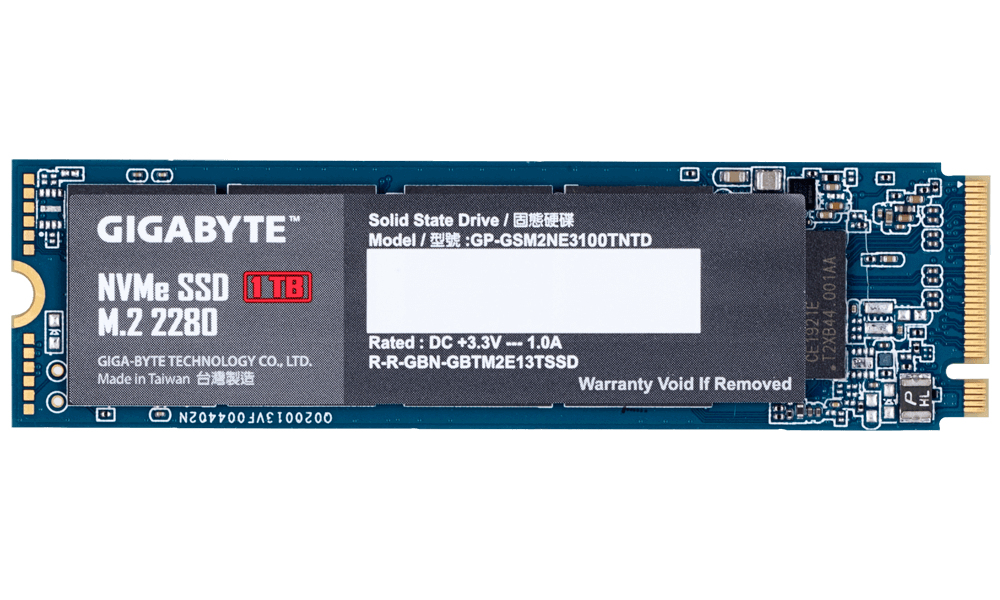 GIGABYTE GP-GSM2NE3100TNTD internal solid state drive – image 1