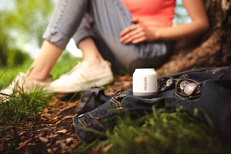 Philips UpBeat Mono portable speaker White 2 W image 2