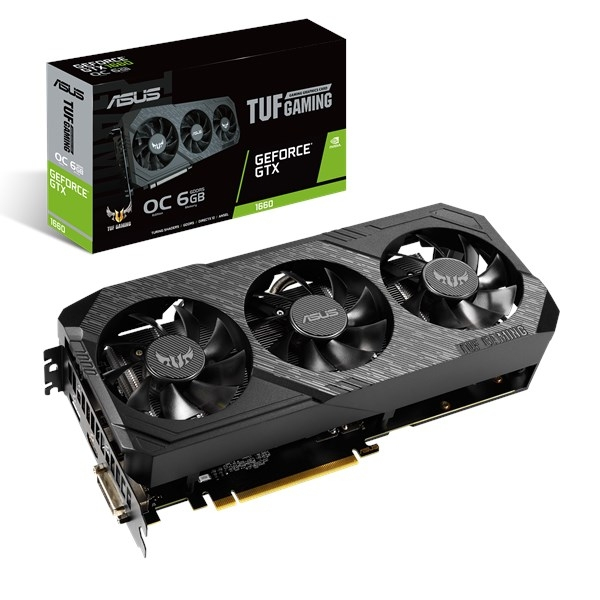 ASUS TUF Gaming TUF3-GTX1660-O6G-GAMING NVIDIA GeForce GTX 1660 – image 1