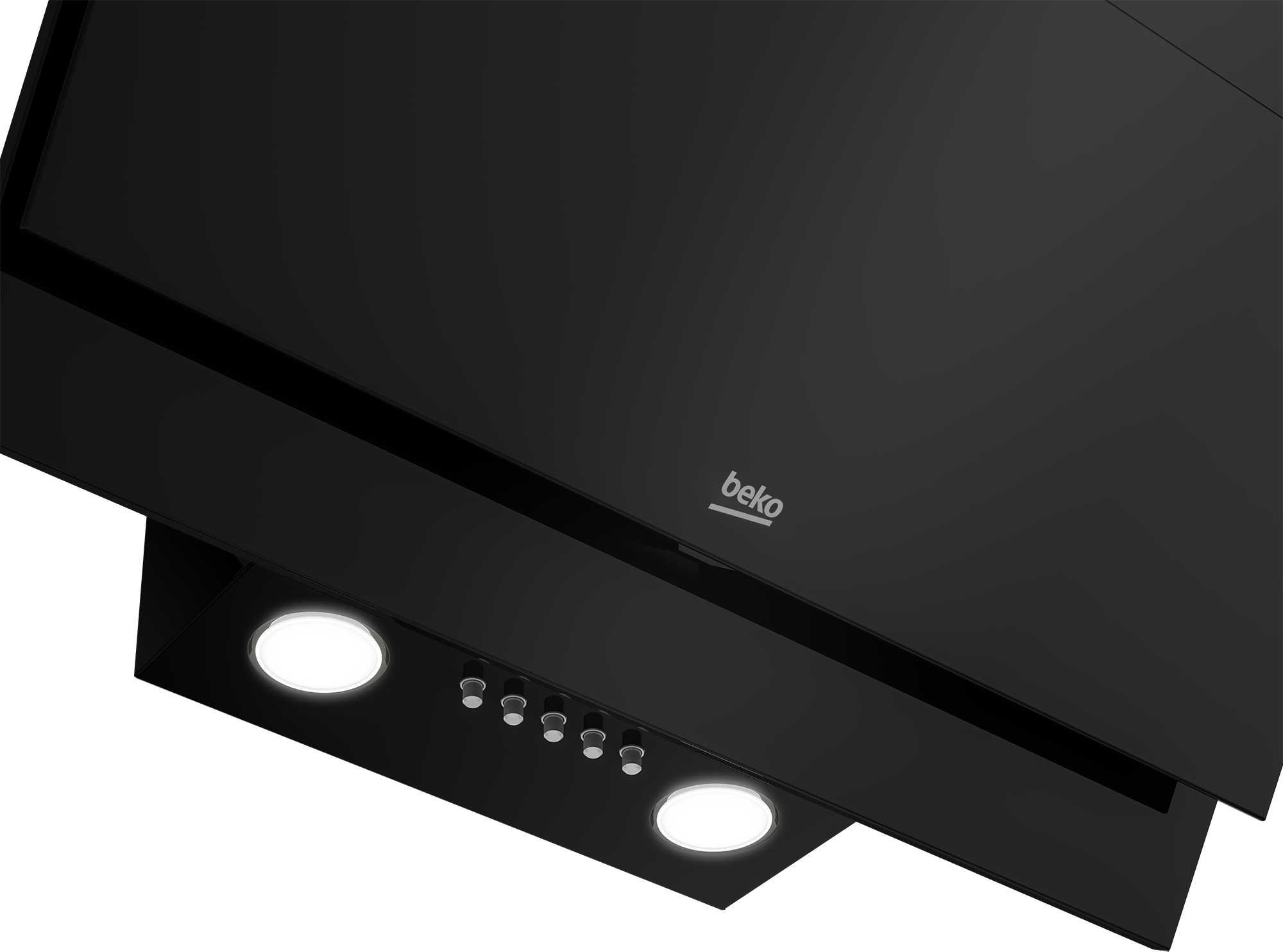 Beko HCA63420B cooker hood Wall-mounted Black 400 m³/h – image 6