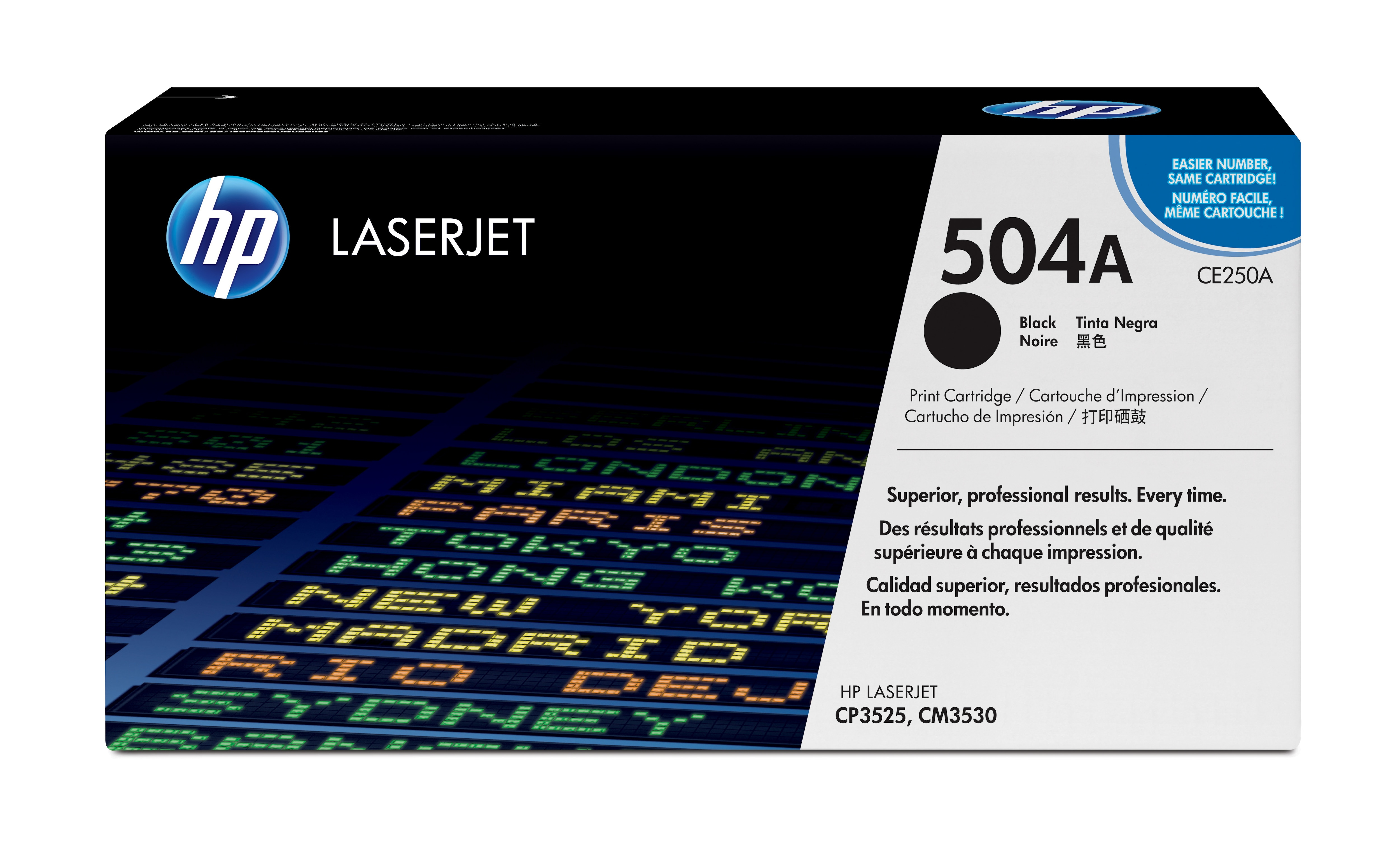 Toner HP Color Laser CP3525/CM3530 black CE250A