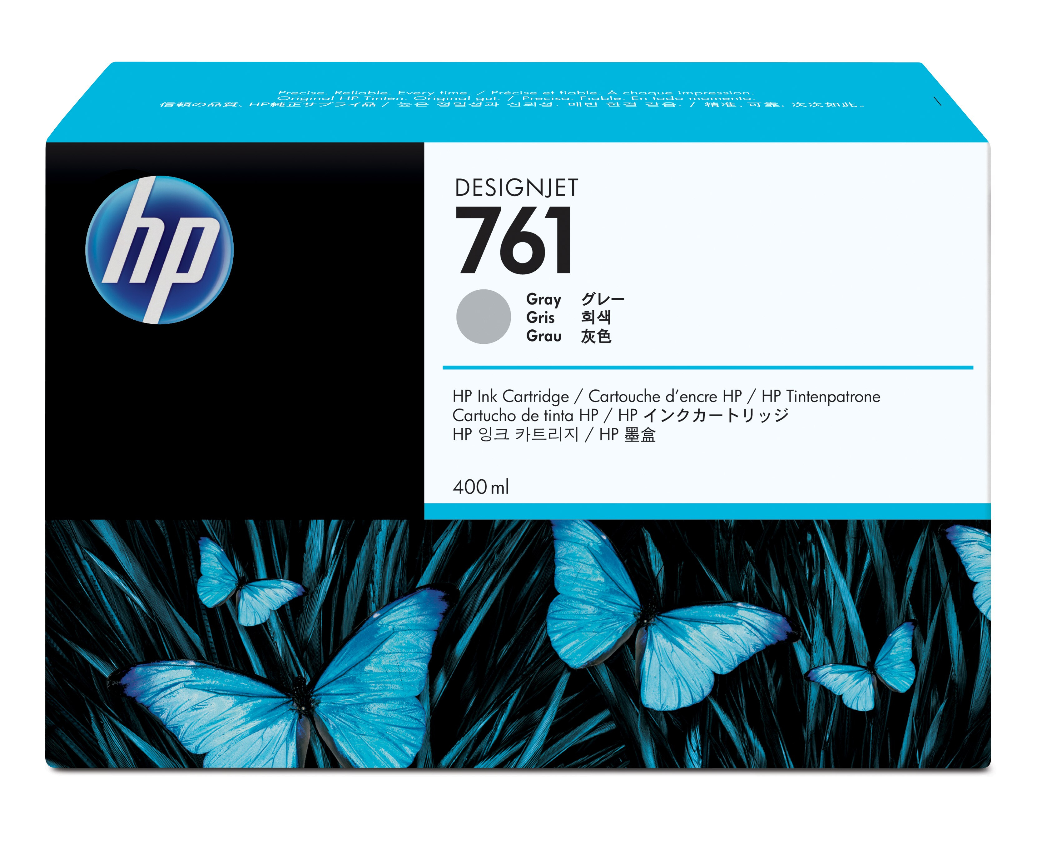 Cartucho de Tinta HP 761 - Gris - Original - (CM995A) - CM995A