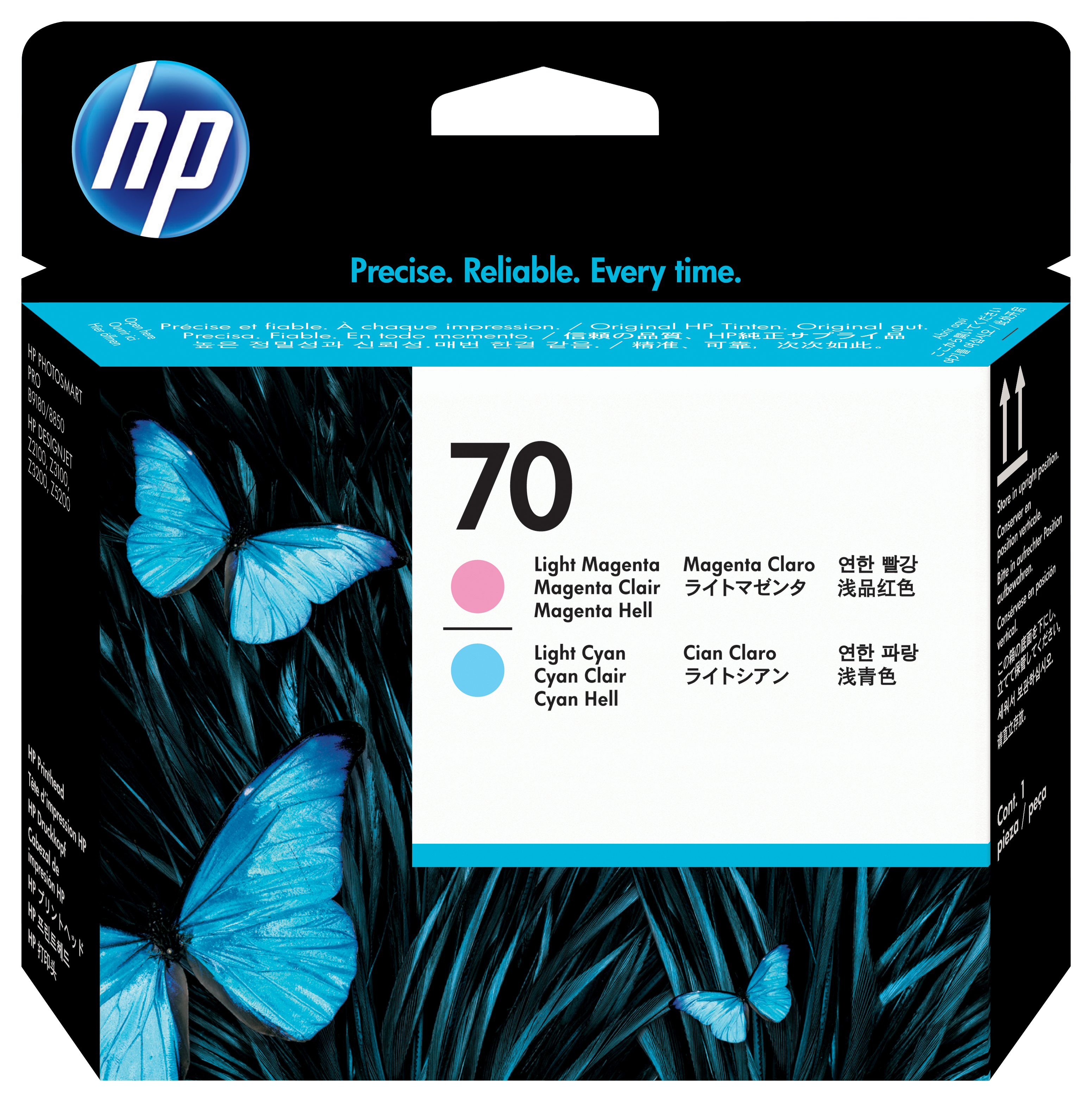 HP 70, Designjet-tulostuspää, vaalea magenta/vaalea syaani