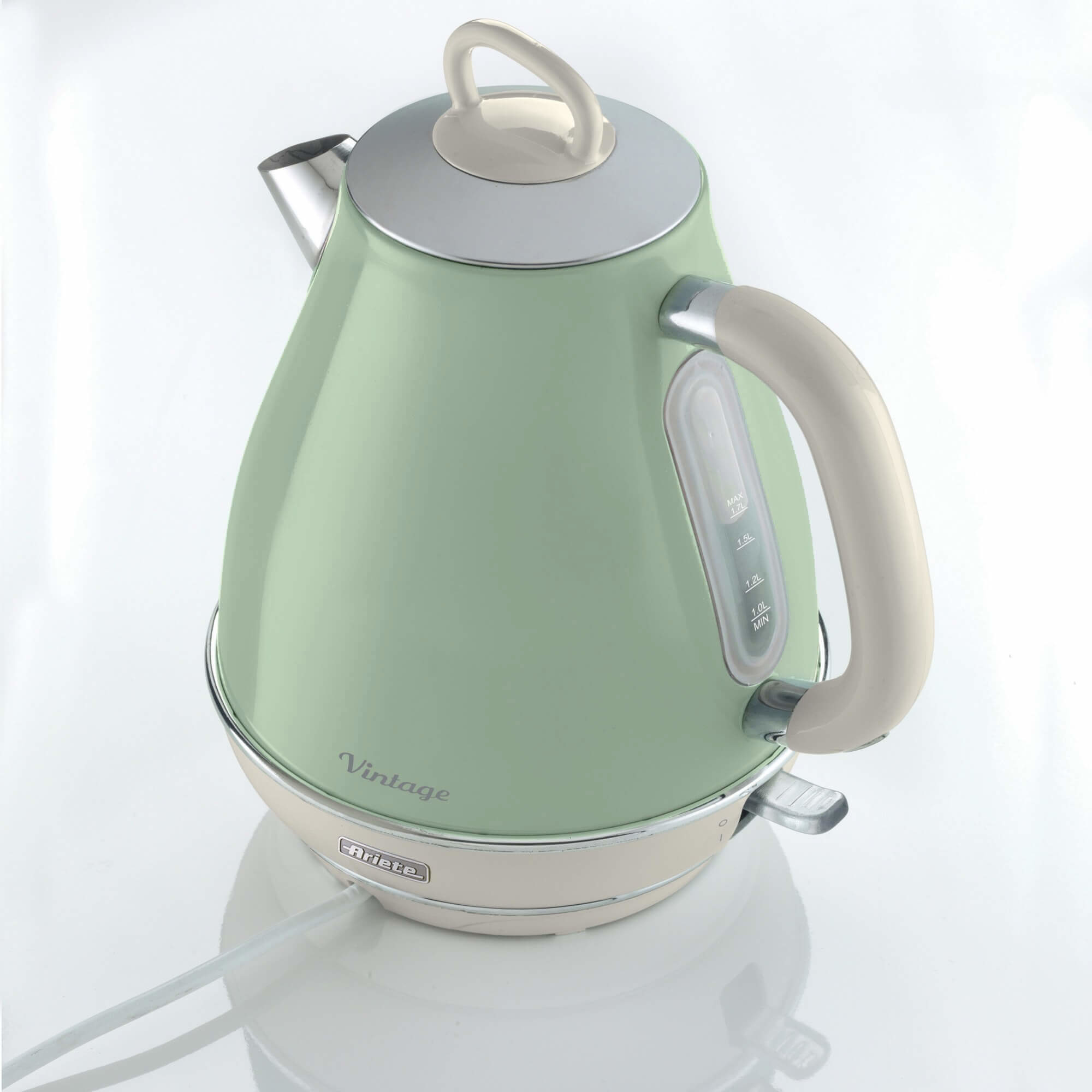 Ariete 2869 Vintage Electric Kettle, Stainless Steel – image 4