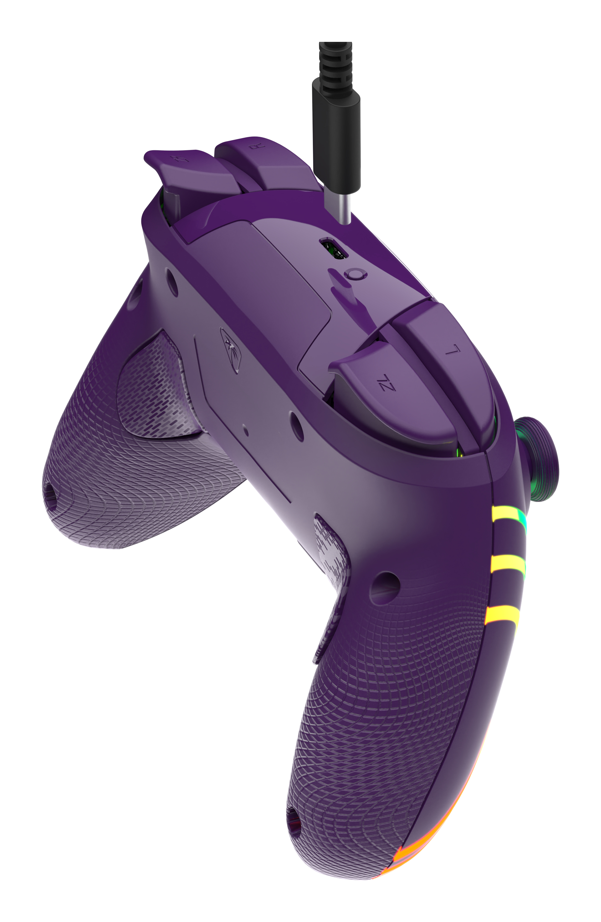Turtle Beach Afterglow Wave Violet Manette de gaming RGB sans fil Sous licence officielle pour Nintendo Switch 2