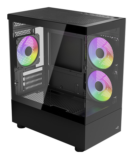 Aerocool Viewport-Mini-BK-v2 Mini Tower Black