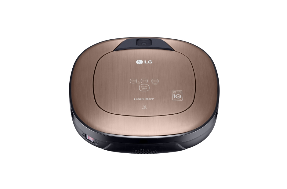 LG VRD830MGPCM robot vacuum Gold, Metallic – image 1