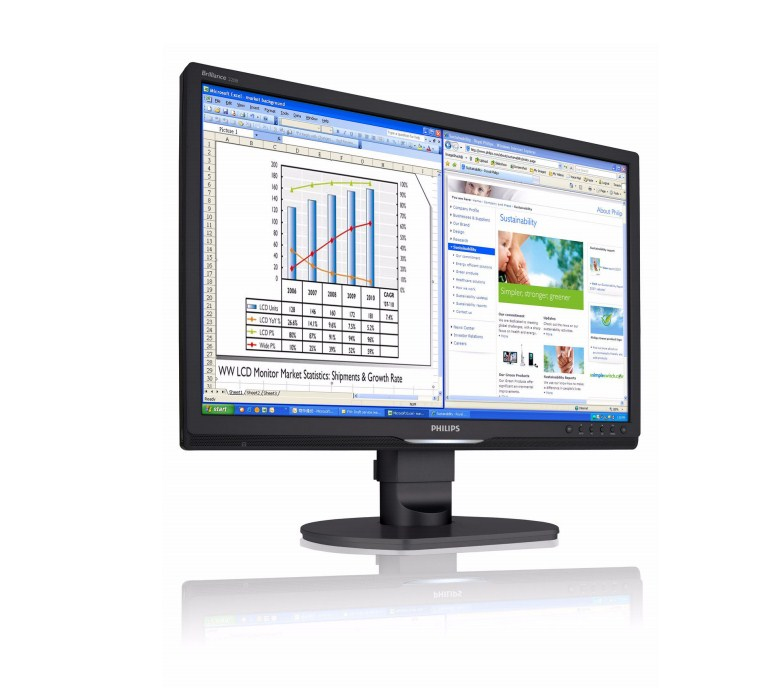 Philips Brilliance 220B1CB/27 computer monitor – image 2