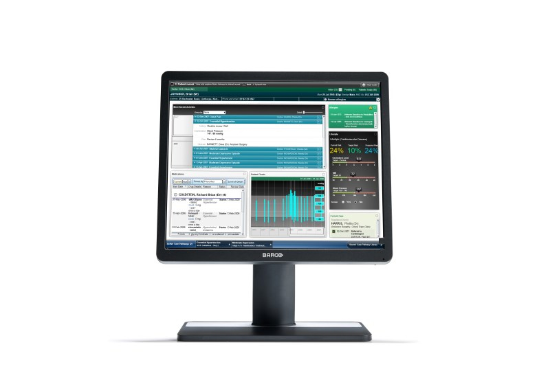 Barco MDRC-1219 computer monitor 48.3 cm (19″) 1280 x 1024 pixels HD LED Black image 1
