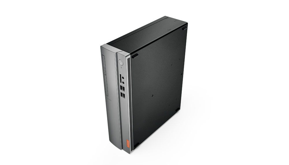 Lenovo IdeaCentre 310S AMD A6 A6-9225 4 GB DDR4-SDRAM 256 GB SSD Windows 10 Home SFF PC Black, Silver image 2