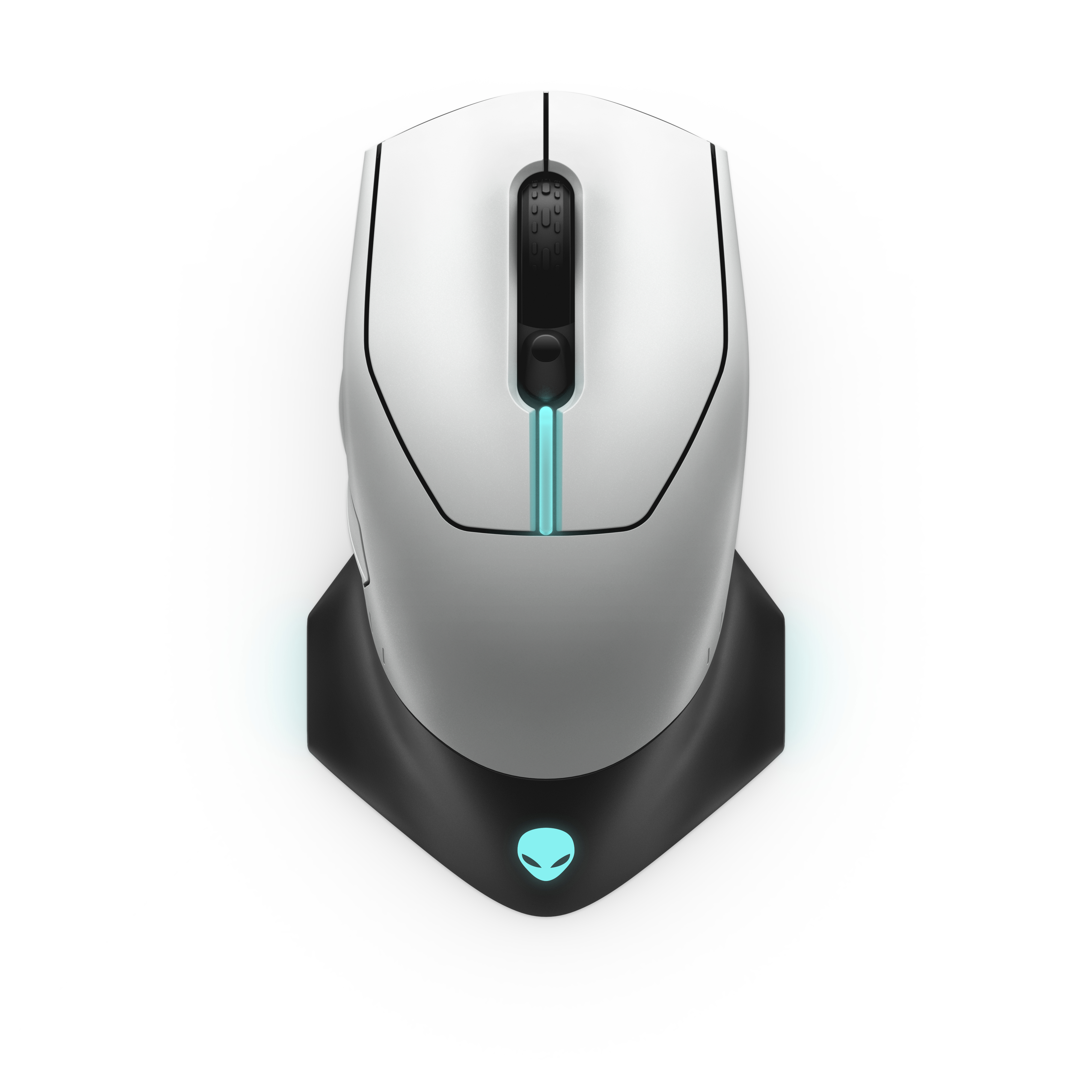Alienware AW610M datormöss högerhand RF Wireless + USB Type-A Optisk 16000 DPI