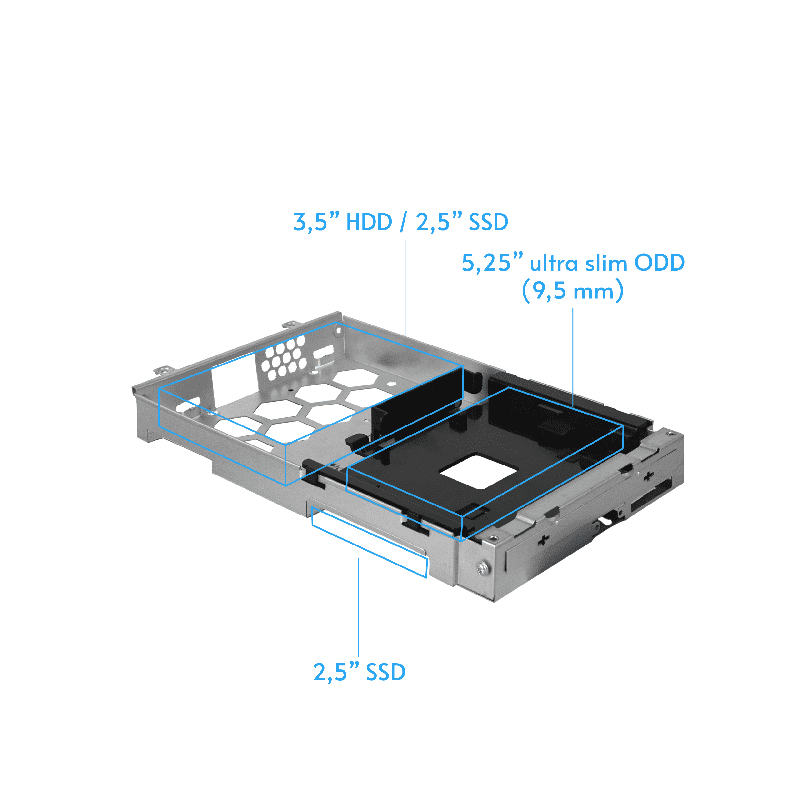 Chieftec BE-10W-300 computer case Small Form Factor (SFF) White – image 8