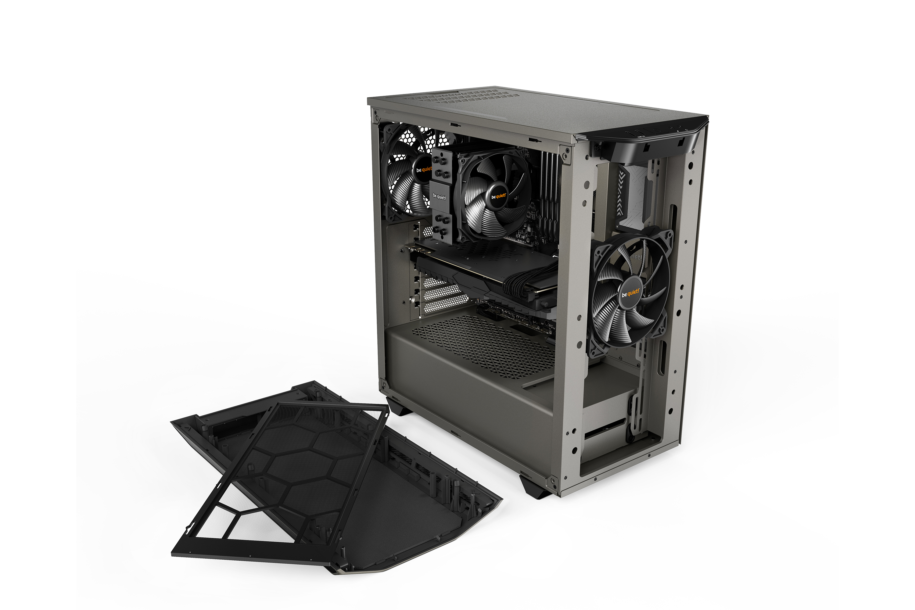be quiet! Pure Base 500 Metallic Gray image 7