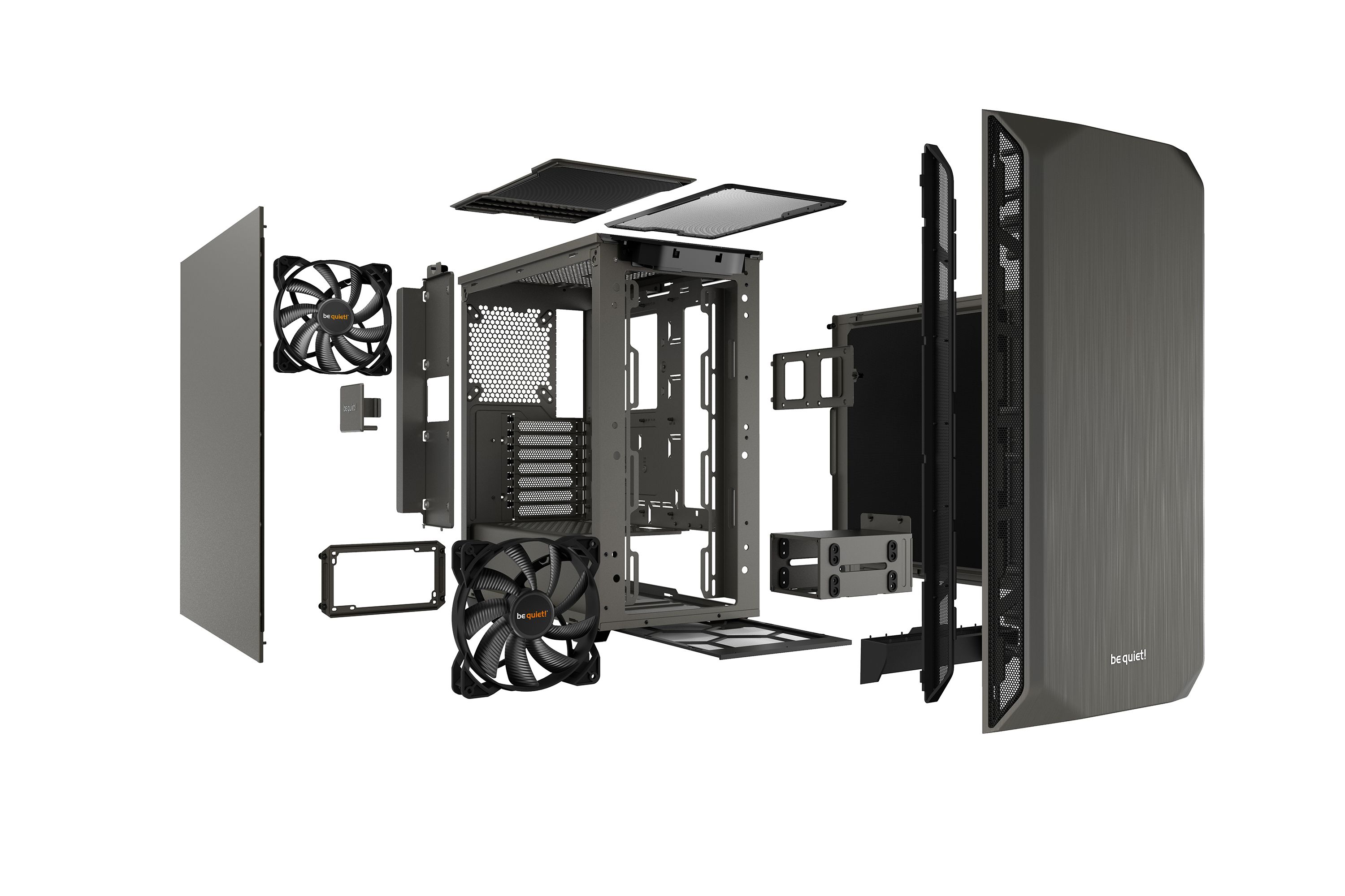 be quiet! Pure Base 500 Metallic Gray image 4