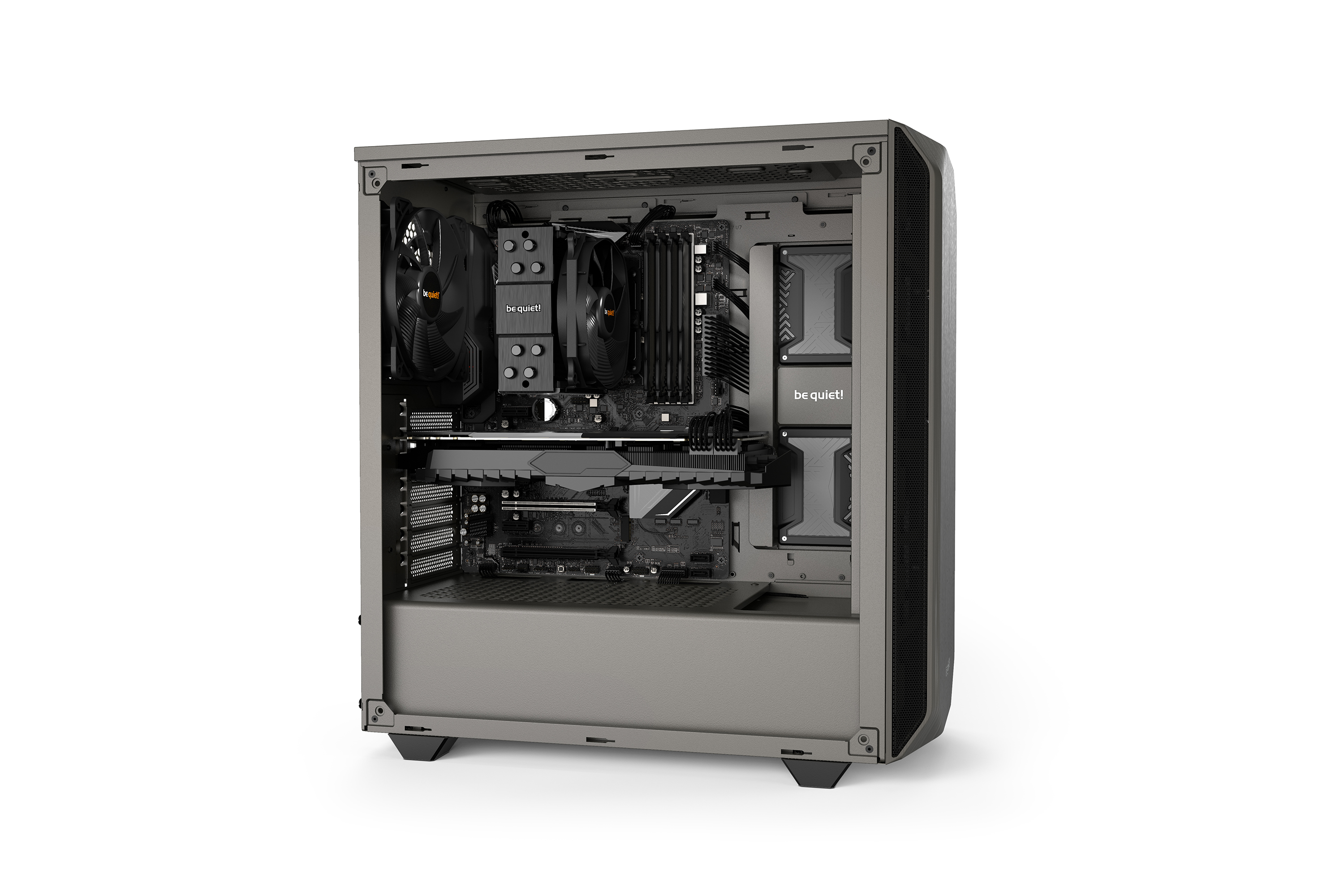 be quiet! Pure Base 500 Metallic Gray image 8
