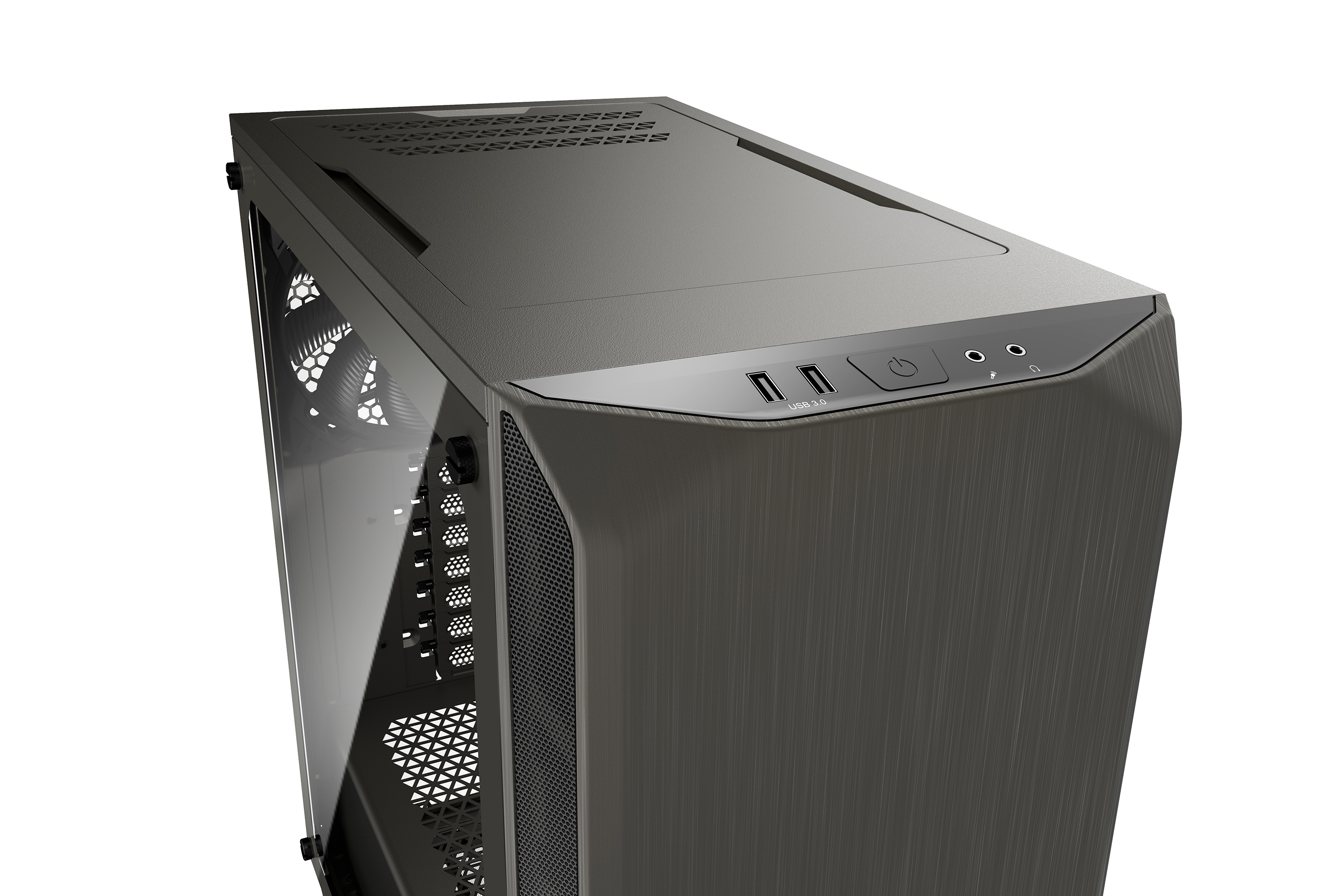 be quiet! Pure Base 500 Window Metallic Gray image 6
