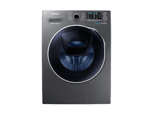 Samsung WD90K5B10OX washer dryer Freestanding Front-load Stainless steel – image 1