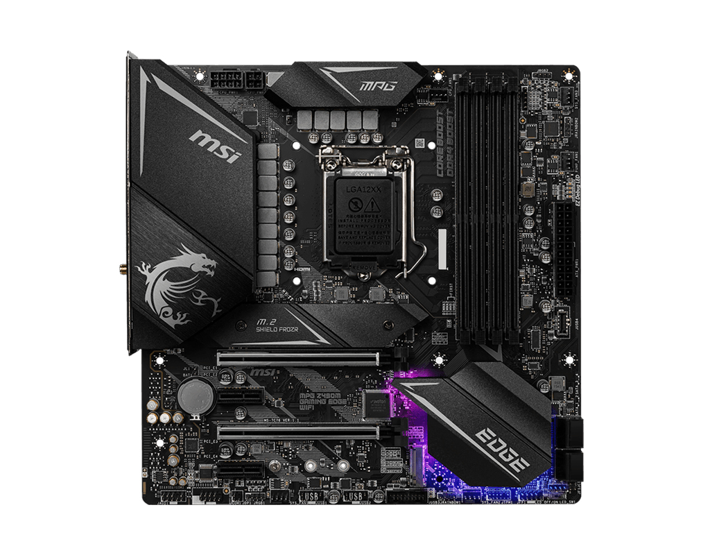 MSI MPG Z490M GAMING EDGE WIFI – image 3
