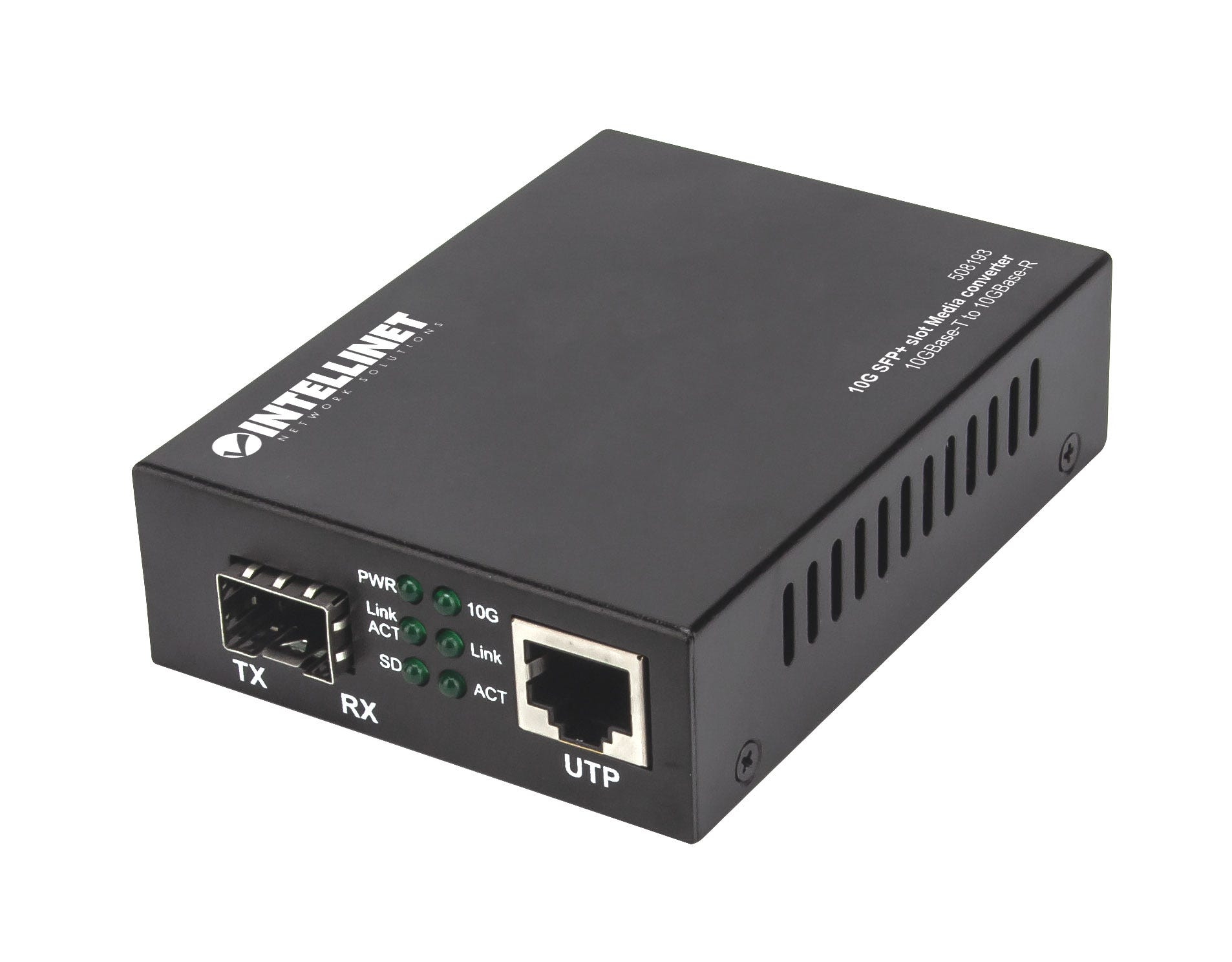 Intellinet 10GBase-T to 10GBase-R Media Converter – image 1