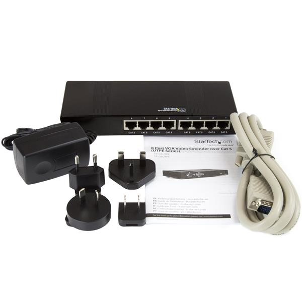 StarTech.com 8 Port VGA Video Extender over Cat 5 (UTPE Series) – image 4