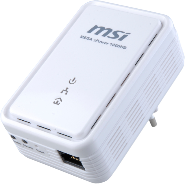 MSI HomePlug ePower 1000HD kit – image 2
