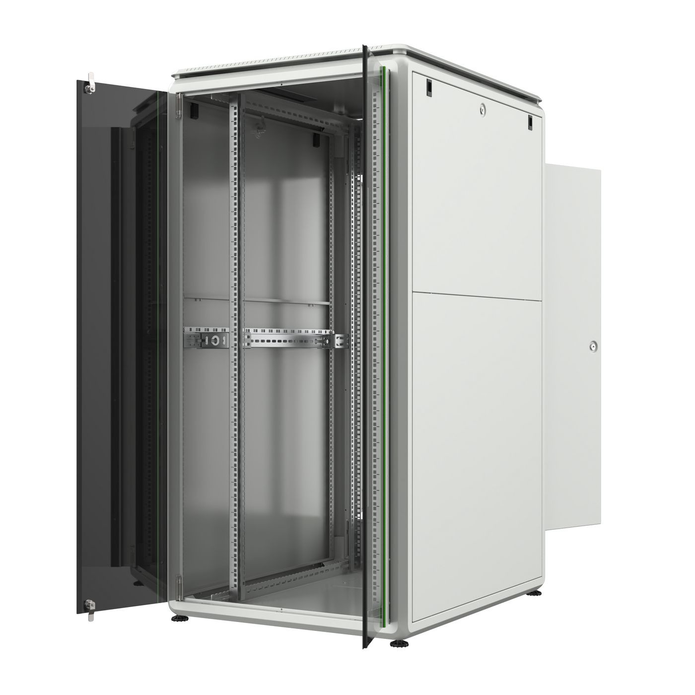 Lanview RDL32U81WH rack cabinet 32U Freestanding rack White – image 2