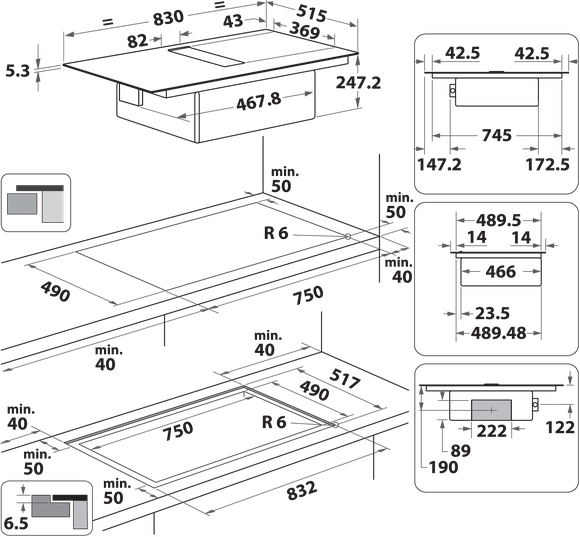 Whirlpool WVHF83BB Black Built-in – image 5