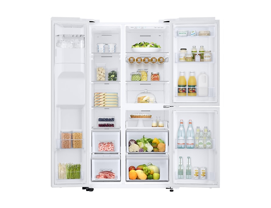 Samsung RS68N8651WW side-by-side refrigerator Freestanding – image 5