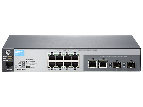 HP 2530-8 Managed L2 Fast Ethernet (10/100) 1U Grey – image 1