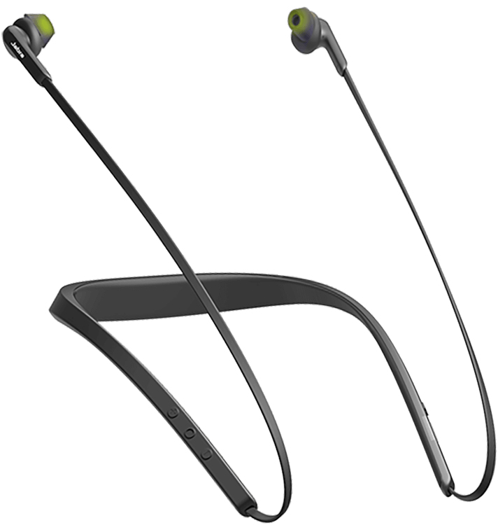 Jabra 100-98400001-40 headphones/headset Wireless Neck-band Calls/Music Bluetooth Silver