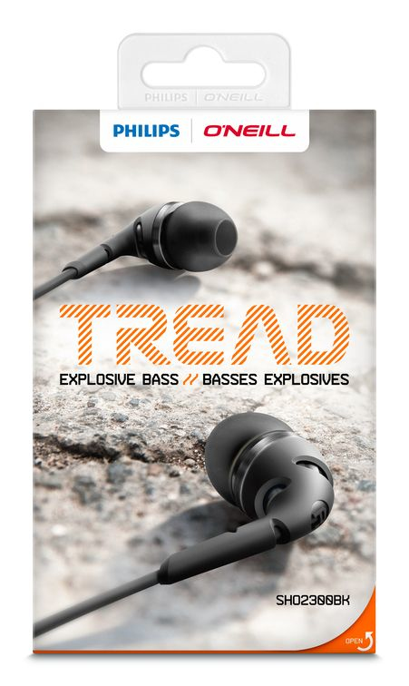 Philips O'Neill SHO2300BK/00 headphones/headset Wired In-ear Black – image 3
