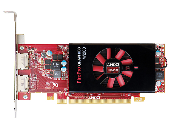 HP AMD FirePro W2100 2GB 2nd GFX – image 1