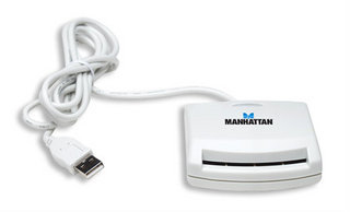 Manhattan 172844 smart card reader USB 1.1 White – image 3