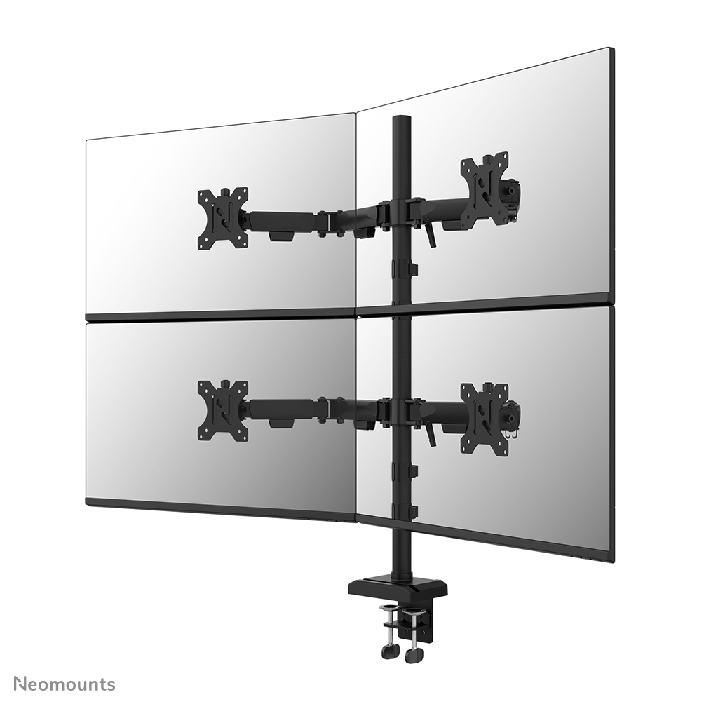 Neomounts NERO Quadruple monitor arm 10-32"