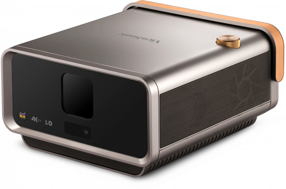 Viewsonic X11-4KP data projector Standard throw projector LED UHD 4K (3840x2160) 3D Black, Brown – image 2