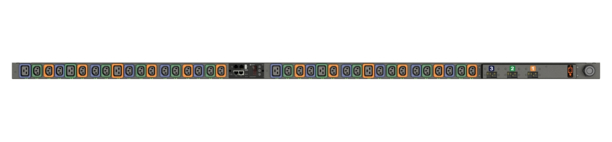 Vertiv Geist MNS3EGW1-36PT68-4CS15A0A10-S-A power distribution unit (PDU) 36 AC outlet(s) 0U Black