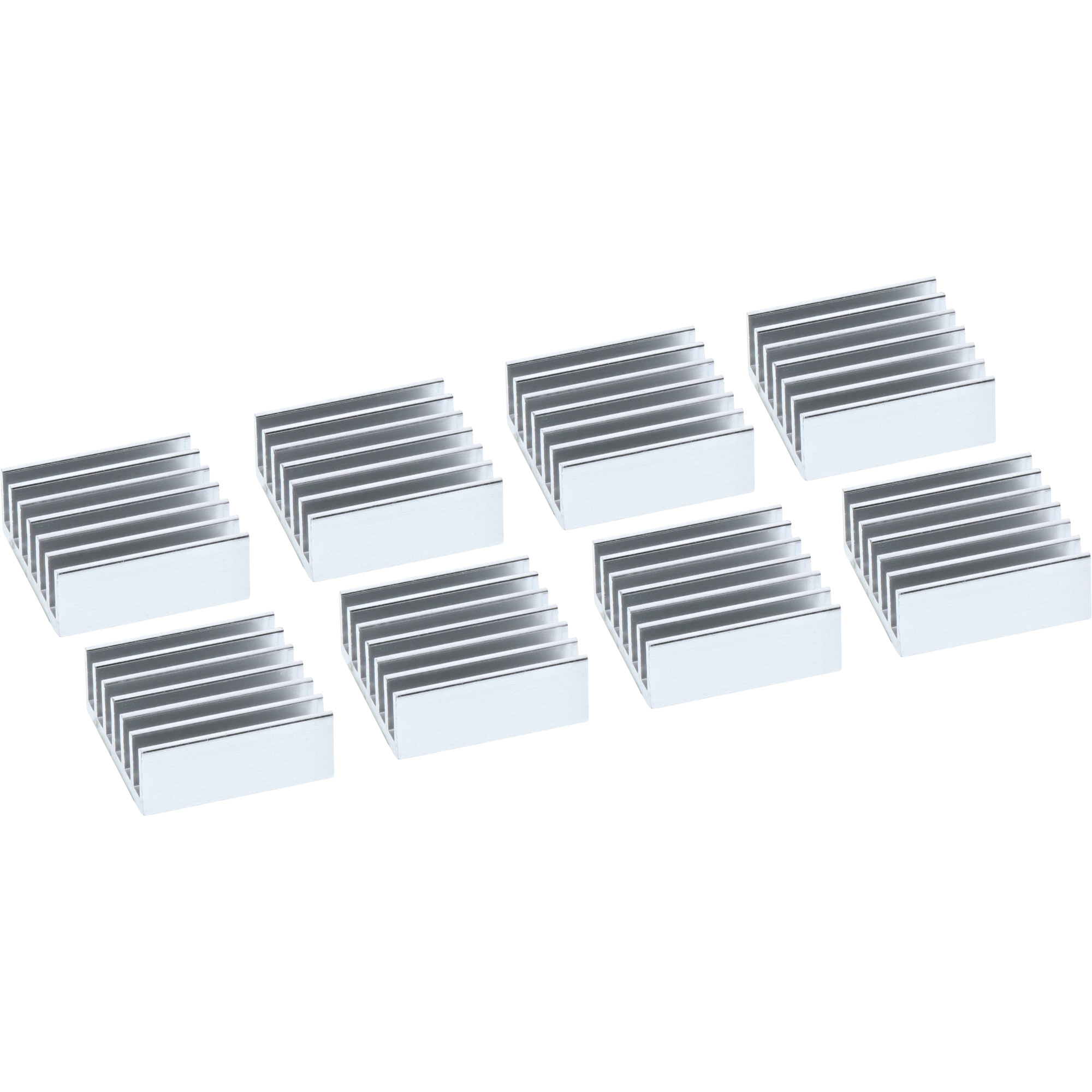 InLine IC chip Sink self adhesive cooling fins, 8 pcs. image 1