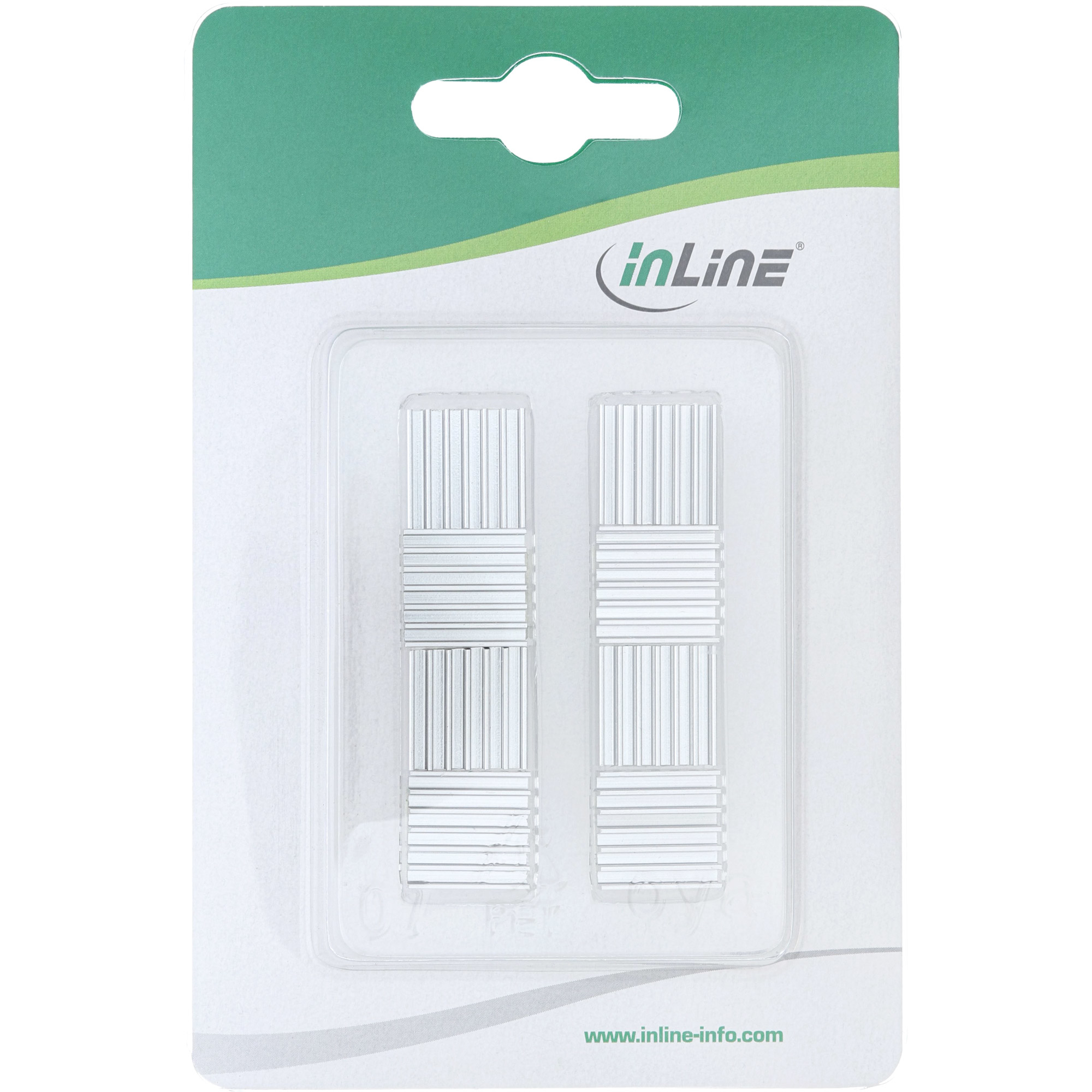 InLine IC chip Sink self adhesive cooling fins, 8 pcs. image 2