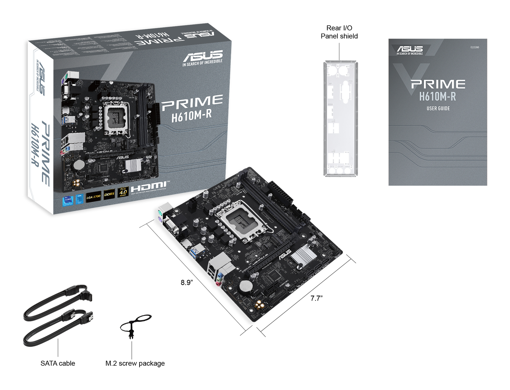 ASUS PRIME H610M-R-SI – image 8