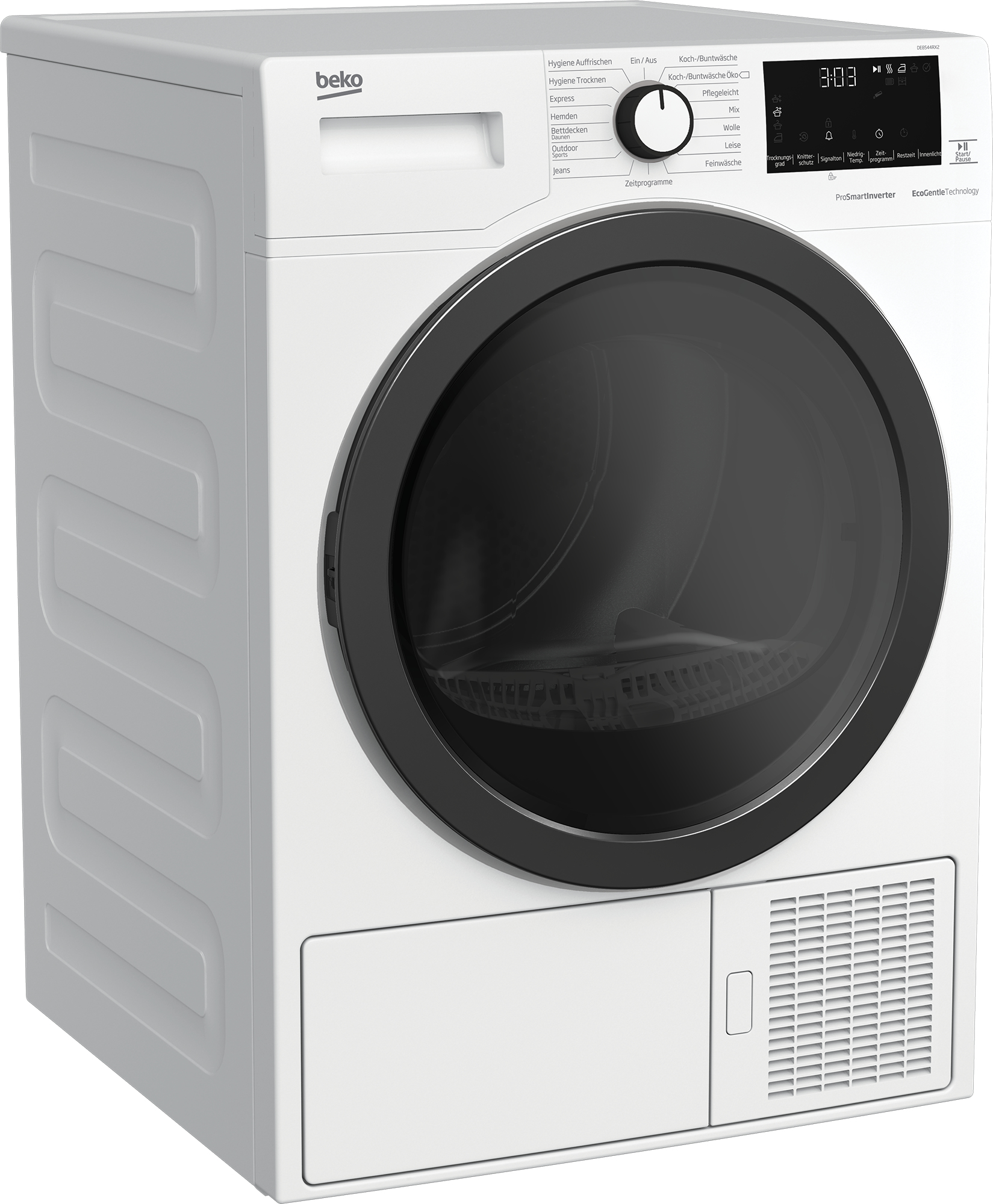 Beko DE8544RX2 tumble dryer Freestanding Front-load – image 2