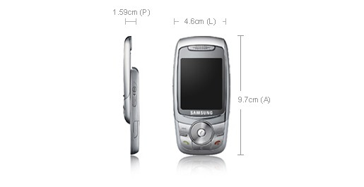 Samsung SGH-E740 92 g – image 2