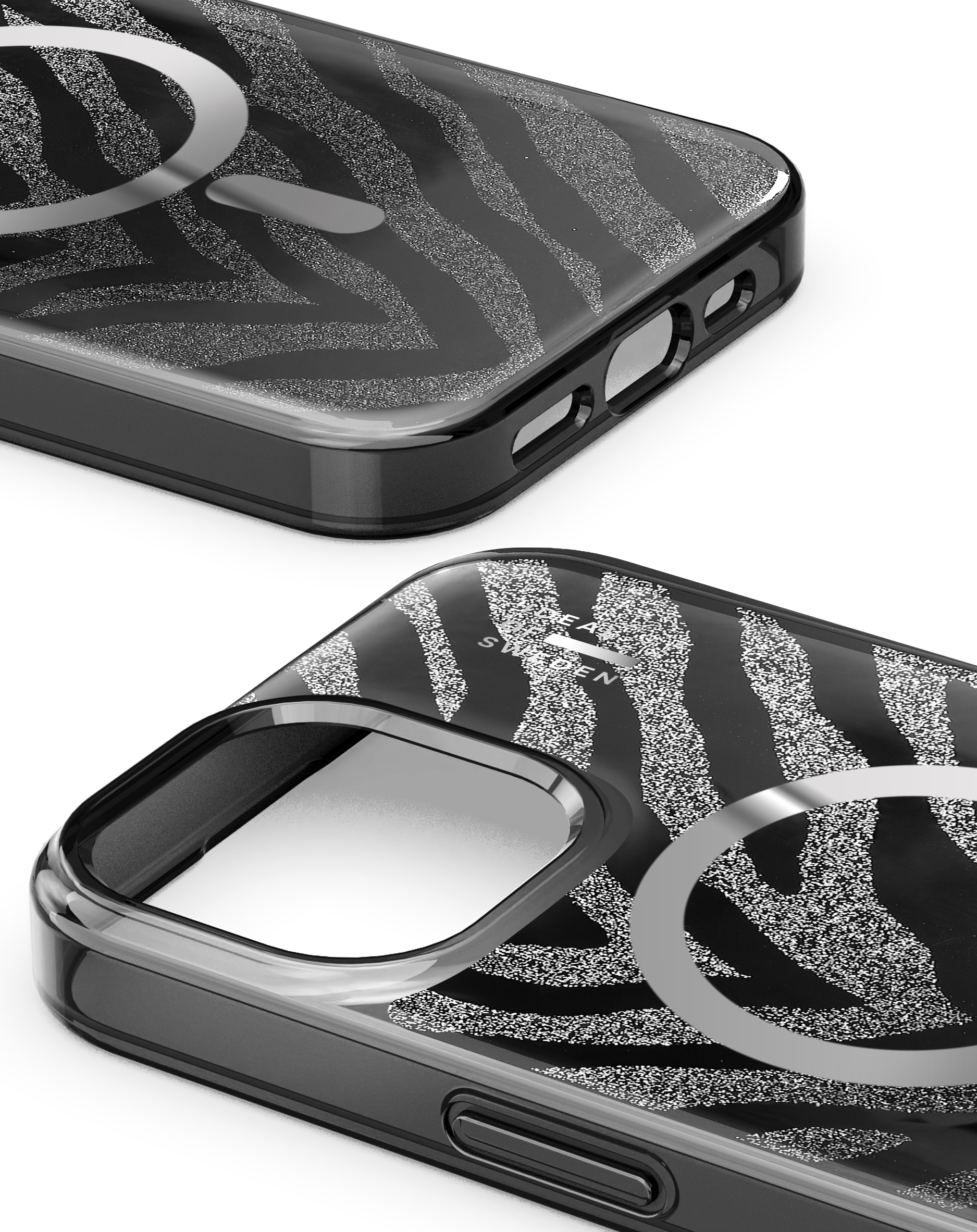 iDeal of Sweden Clear Case MagSafe iPhone 13 / 14 / 15 / 16e / 17e Zebra Mystique – image 2