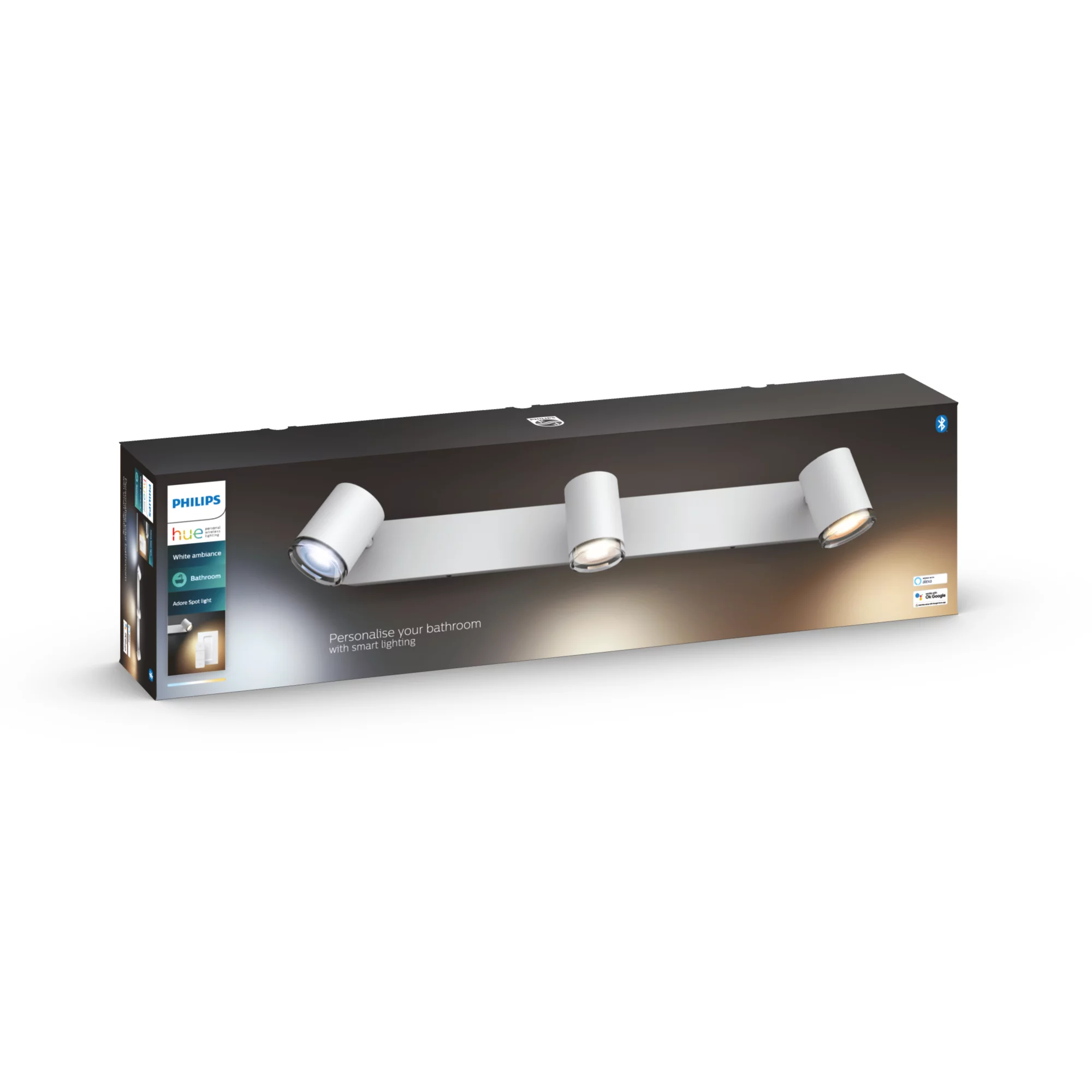 Philips by Signify Philips Hue White ambience Adore Bathroom spot light – image 3