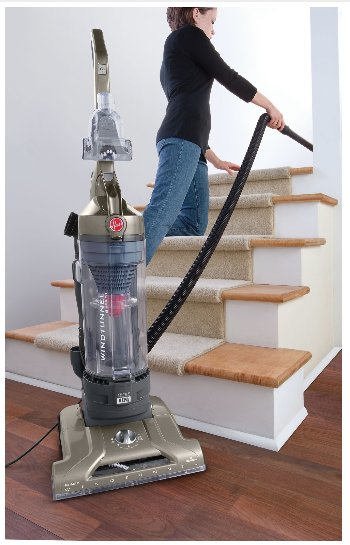 Hoover WindTunnel Upright vacuum Dry HEPA Bagless Black, Blue – image 8
