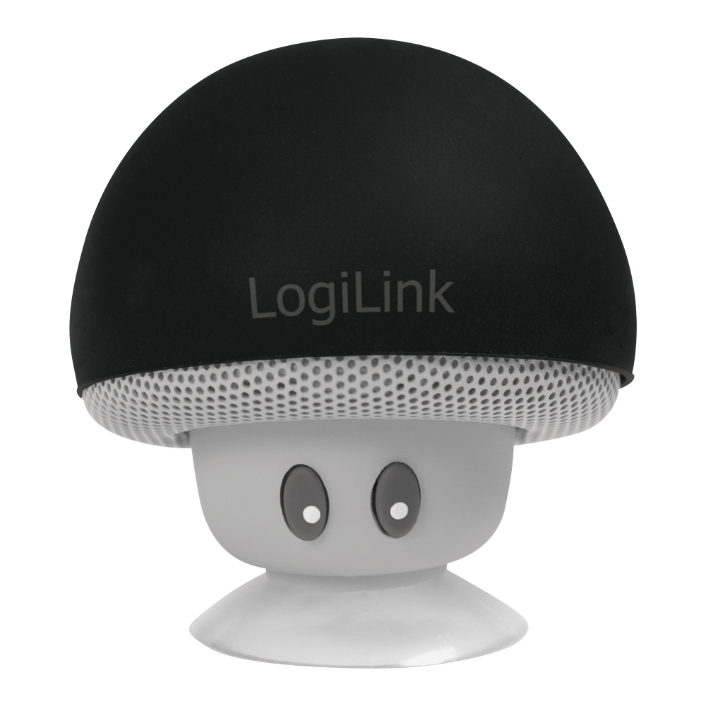 LogiLink SP0054BK portable/party speaker Black, Grey 3 W image 1