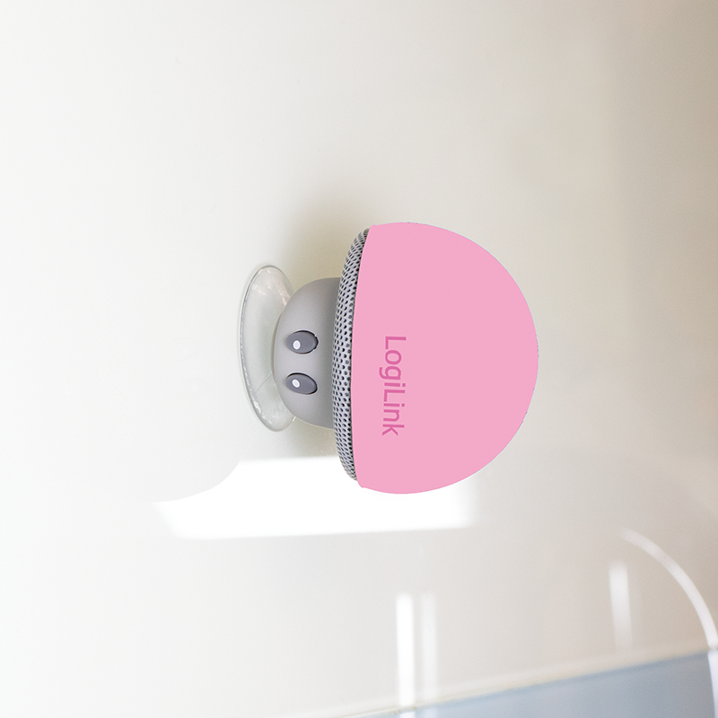 LogiLink SP0054PK portable/party speaker Grey, Pink 3 W image 4