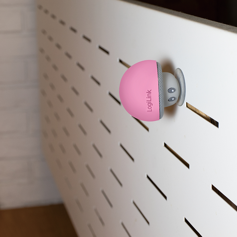 LogiLink SP0054PK portable/party speaker Grey, Pink 3 W image 5
