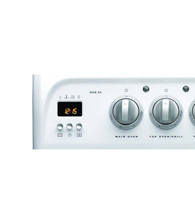 Hotpoint HUE53PS cooker Freestanding cooker Electric Ceramic hob White – image 4