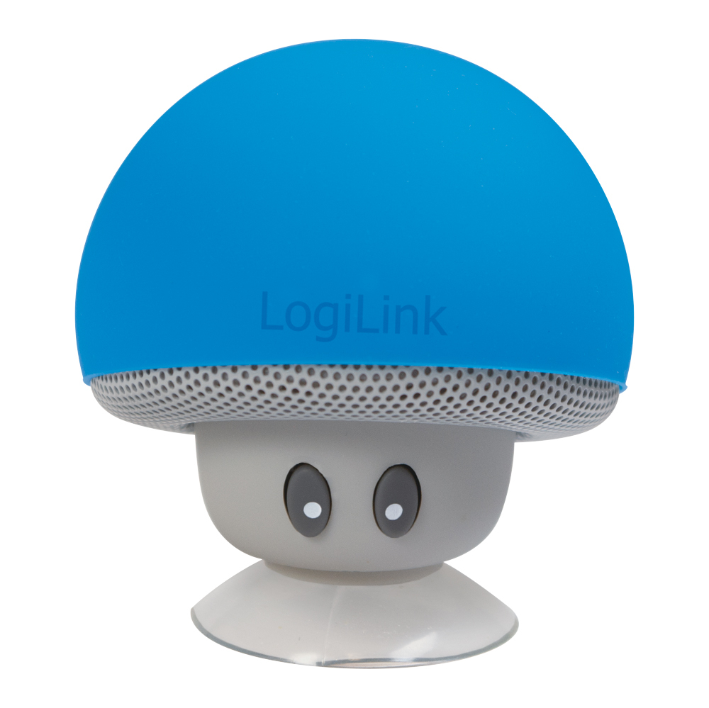 LogiLink SP0054BL portable/party speaker Blue, Grey 3 W image 1
